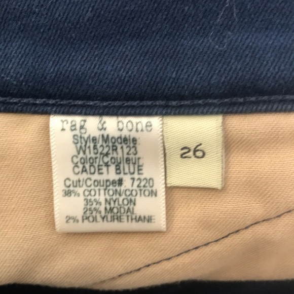 rag & bone Cadet Blue Jeans - Picture 6 of 6